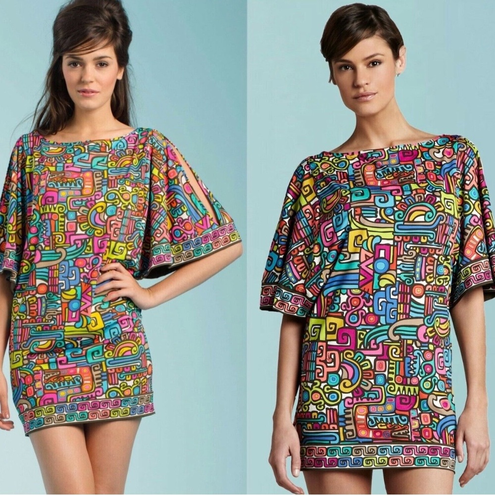 Trina Turk Maya Split Kimono Cover Up Dress